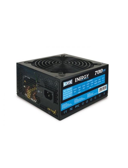 Fuente alimentacion ATX 700w 3Go / Ppfc / Cables Mallados / 4xSata / Pcie 6+2 / 4xIde PS701SX