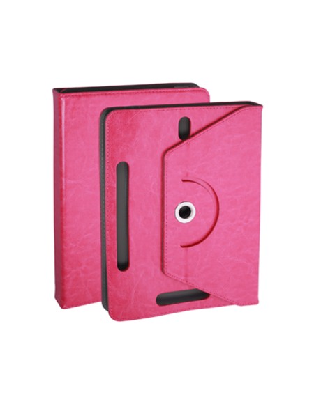 Funda tablet ajustable giratoria ONE+ 7 pulgadas rosa