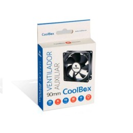 Ventilador Coolbox 90mm / 1500Rpm / 3 Pines / (9x9cm) COO-VAU090-3