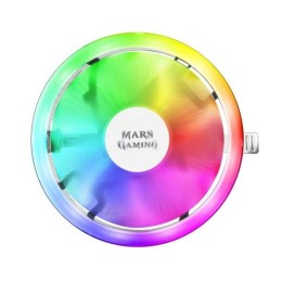 Ventilador Cpu Mars Gaming Mcpu120 Chroma Rgb / Perfil bajo / Fan 120mm / PWM 4 Pines / Multisocket Intel - Amd / Am4 / Lga1200
