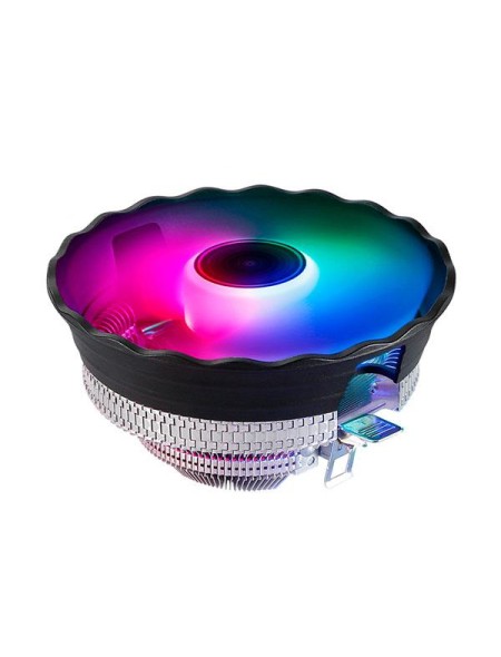 Ventilador Cpu Unykach Jotun DF / RGB / Base Aluminio / Perfil bajo / Fan 120mm / MultiSocket 1700 - Am4 532023