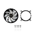 Ventilador Cpu Unykach Jotun DF / RGB / Base Aluminio / Perfil bajo / Fan 120mm / MultiSocket 1700 - Am4 532023