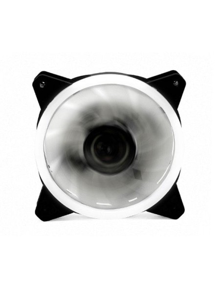 Ventilador caja gaming doble LED Blanco Phoenix Phfactorfan12w / 12cm / Molex 4 pines / silencioso / 1200 rpm