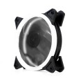 Ventilador caja gaming doble LED Blanco Phoenix Phfactorfan12w / 12cm / Molex 4 pines / silencioso / 1200 rpm