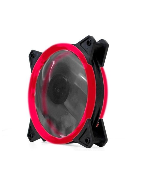 Ventilador caja gaming doble LED Rojo Phoenix Phfactorfan12r / 12cm / Molex 4 pines / silencioso / 1200 rpm