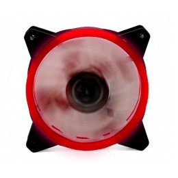 Ventilador caja gaming doble LED Rojo Phoenix Phfactorfan12r / 12cm / Molex 4 pines / silencioso / 1200 rpm