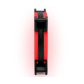 Ventilador caja gaming doble LED Rojo Phoenix Phfactorfan12r / 12cm / Molex 4 pines / silencioso / 1200 rpm