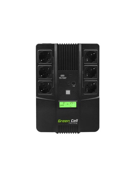 Sai Greencell  800va Ups / 480w / 6x Schuko / Interactivo online / UPS07