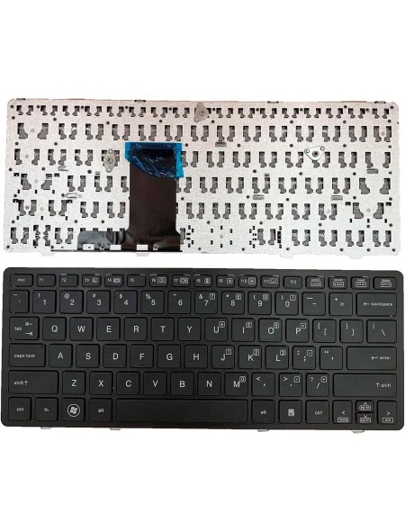 Teclado compatible para portátil HP Elitebook 2560p / 2570p / US Ingles / 701979-001 / 638512-001 / 651390-001
