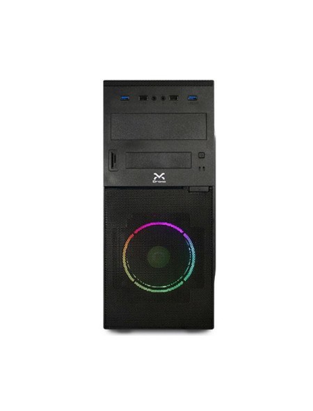 Caja ATX Gaming Droxio IRATI / Usb 3.0 / Lateral Metacrilato / Fan RGB 120mm