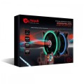 Kit Siroko Rgb Talius / 2 ventiladores doble aro Rgb + Tira Led + Control remoto
