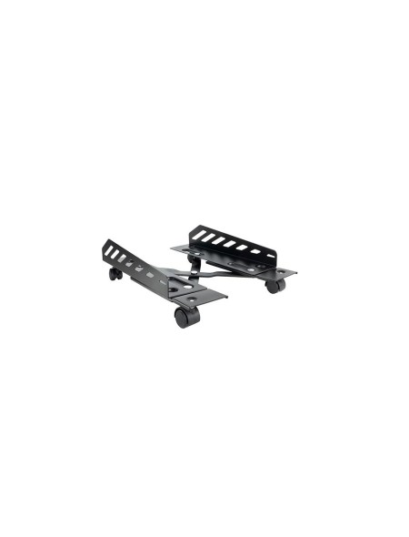 Soporte para pc suelo con ruedas Tooq / Metal / Max 25 Kg / Negro / UMCS0024-B