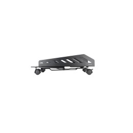 Soporte para pc suelo con ruedas Tooq / Metal / Max 25 Kg / Negro / UMCS0024-B