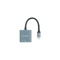 Conversor Type-C a VGA / 10cm / Aluminio-Gris / 10.16.4101-g