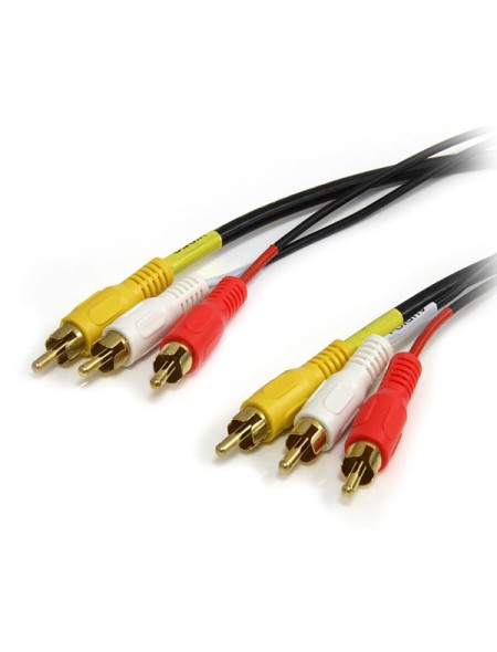 Cable 3x Rca M/M 30m