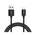 Cable Usb a Micro usb Duracell / 1m / Negro / Usb5013a