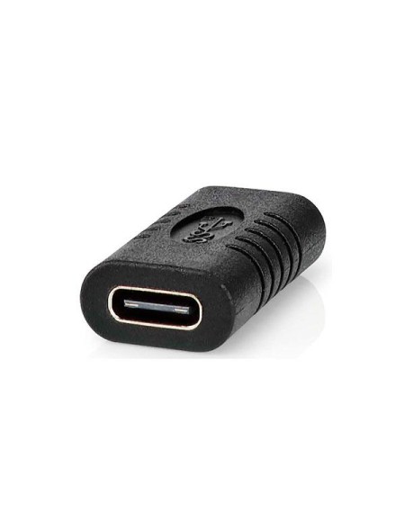 Adaptador Type-C 3.2 Gen 2 / Hembra -  Hembra /  Nedis / CCGP64900BK