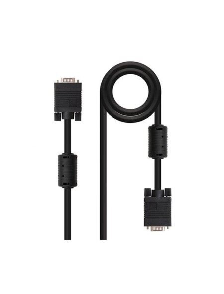 Cable VGA M/M Ferrita / 1.8m / Nanocable / 10.15.0102