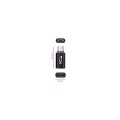 Adaptador Type-C Hembra a MicroUsb macho Negro / 10.02.0014 Nanocable