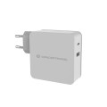 Cargador de red Usb + Type-C / 60w / Blanco / Althea / Conceptronic / ALTHEA02W