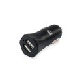 Cargador de coche-mechero Usb x2 / 12w / Carden03b / Conceptronic