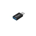 Hub 4 puertos USB 3.2 Equip / Negro/ EQ128956 / Incluye Adaptador Type-C