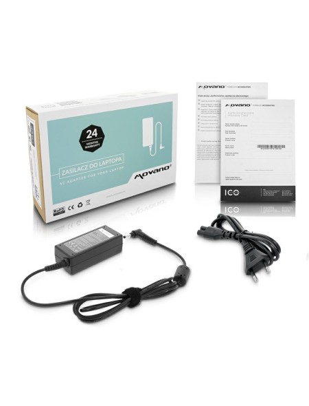 Cargador para portátil Lenovo 45W 20V 2.25A 4.0 mm x 1.7 mm Movano