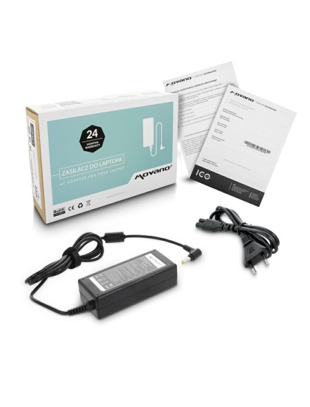 Cargador para portátil Acer / Asus / Toshiba 65W 19V 3.42A 5.5 mm x 1.7 mm Movano
