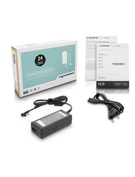 Cargador para portátil Asus 65W 19V 3.42A 4.0 mm x 1.35 mm Movano