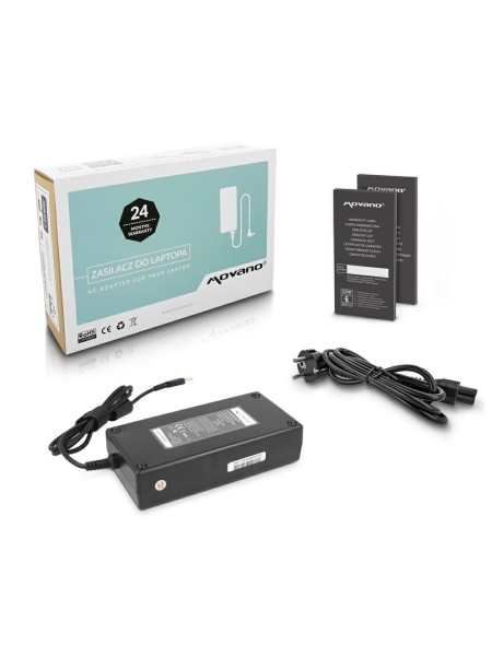 Cargador para portátil Lenovo 170W 20V 8.5A Conector rectangular Movano