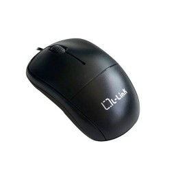 Raton óptico Usb L-Link  Negro / 1.200 Dpi / Ambidiestro / LL-2080-N