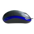 Raton óptico Usb L-Link  Negro-Azul / 1.200 Dpi / Ambidiestro / LL-2080-A
