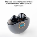 Auriculares Tooq Snail Bluetooth 5.3 Negro / Type-C / Control tactil / Base de carga / TQBWH-0060G