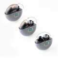 Auriculares Tooq Snail Bluetooth 5.3 Negro / Type-C / Control tactil / Base de carga / TQBWH-0060G