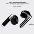 Auriculares Tooq Onyx Bluetooth 5.3 Negro / Type-C / Control tactil / Base de carga / TQBWH-0054B