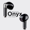 Auriculares Tooq Onyx Bluetooth 5.3 Negro / Type-C / Control tactil / Base de carga / TQBWH-0054B