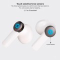 Auriculares Tooq Bender Bluetooth 5.1  Blanco / Type-C / Control tactil / Base de carga / TQBWH-0031W