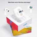 Auriculares Tooq Bender Bluetooth 5.1  Blanco / Type-C / Control tactil / Base de carga / TQBWH-0031W