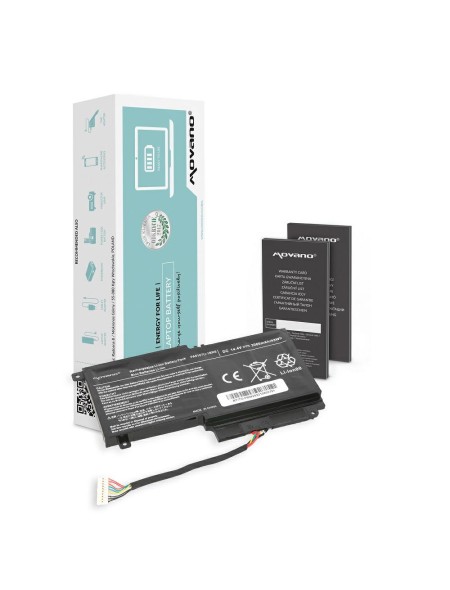 Batería compatible para portátil TOSHIBA PA5107U 14.4V 3000mAh Movano