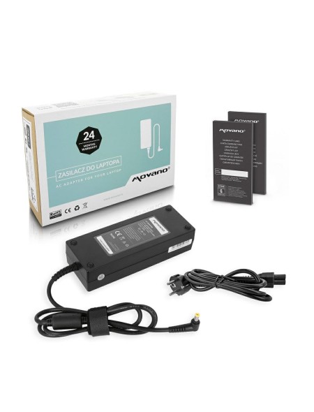 Cargador para portátil Acer / Asus / Toshiba 135W 19.5V 6.92A 5.5 mm x 1.7 mm Movano