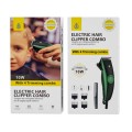 Maquina cortapelo electrico NR9383 / 10w / 4 Peines / Tijeras / One+ / 2903837