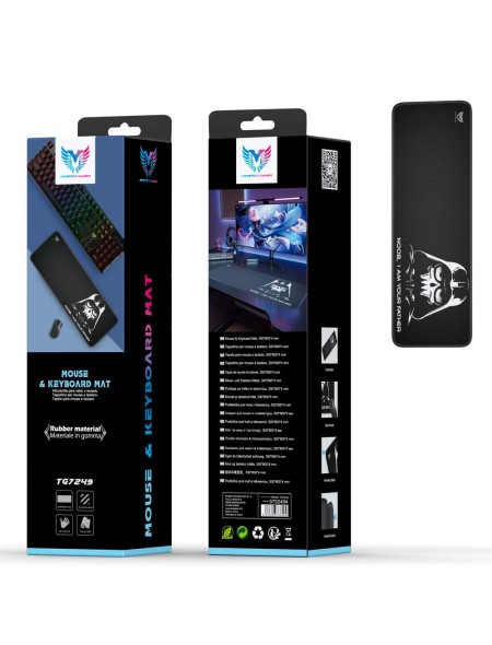Alfombrilla Gaming TG7249 Noob / 800x300x4mm / MTK / 0752494