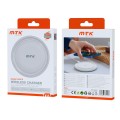 Cargador rapido inalámbrico QI Luxury TA0415 / 15w / Blanco / MTK