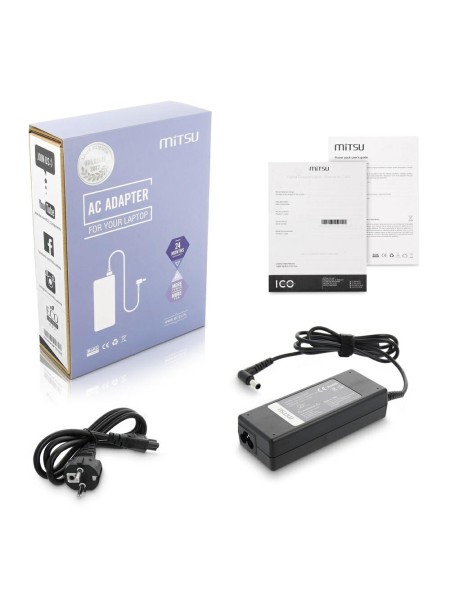 Cargador para portátil Sony 90W 19.5V 4.7A 6.5 mm x 4.4 mm Mitsu