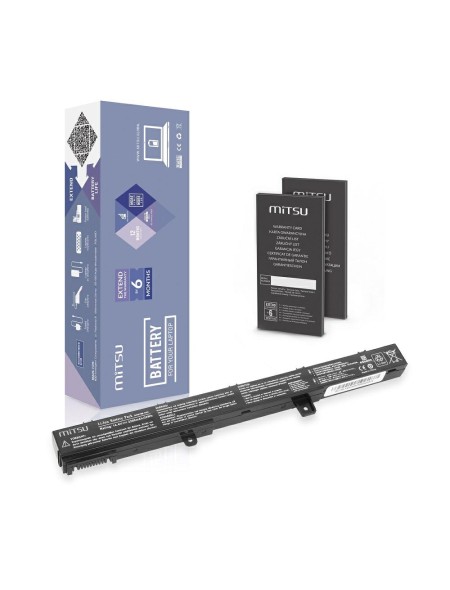 Batería compatible para portátil ASUS A31N1319 14.4V 2200mAh Mitsu