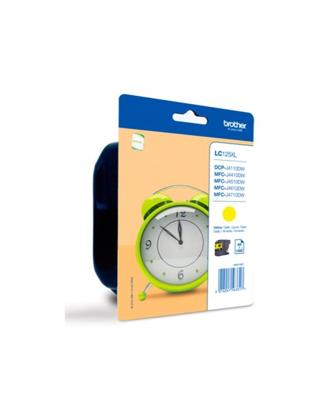 Tinta original Brother Lc125 XL Amarillo / Sin CAJA