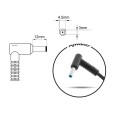 Cargador compatible para portátil HP 90W 19.5V 4.62A 4.5 mm x 3.0 mm pin central Mitsu