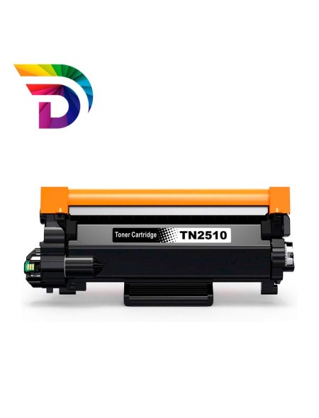 Toner compatible Dayma para BROTHER TN2510 Negro 1200 pag.