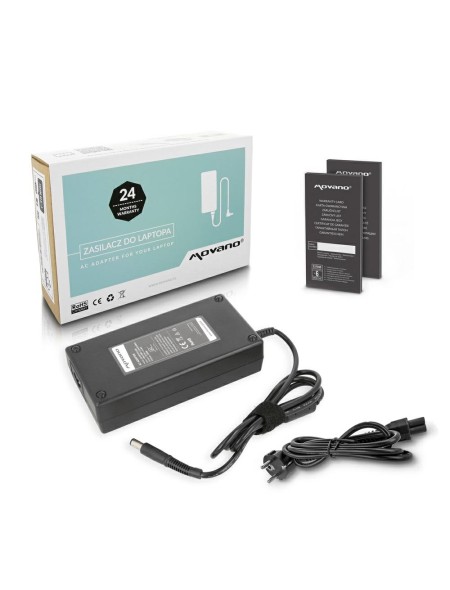 Cargador compatible para portátil HP 230W 19.5V 11.8A 7.4 mm x 5.0 mm pin central Movano