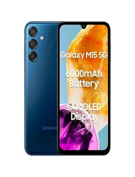 Smartphone Samsung Galaxy M15 5G 4Gb / 128Gb Dark Blue  EU
